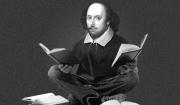 William Shakespeare, as a hipster, ponders books