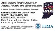 Text graphic with IDHS logo and FEMA logo.