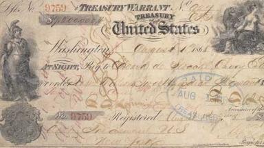 Image of the check used to buy Alaska, from Wikipedia.