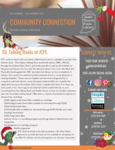 ISL Talking Books at your library, ornament search, and more!