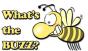 Cartoon bee asks What's the Buzz?