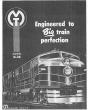 Cover of booklet featuring train and MTC logo